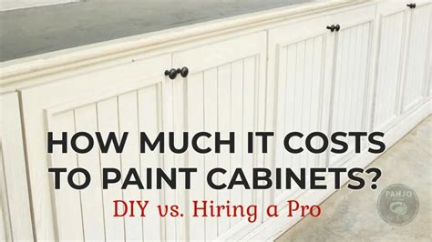 How Much Does It Cost To Paint Kitchen Cabinets