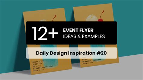 12+ Event Flyer Design Examples & Ideas - Daily Design Inspiration #20 ...