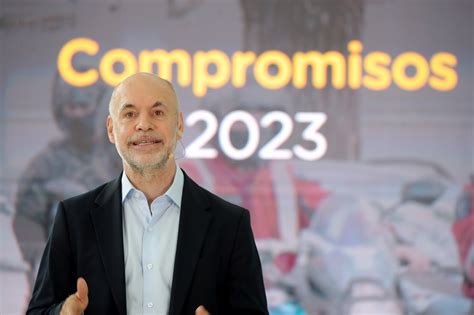 Rodríguez Larreta lanzó los nuevos Compromisos de la Ciudad 2023