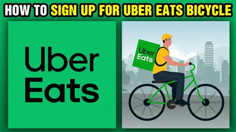 How To Sign Up For Uber Eats Bicycle 2024 YouTube