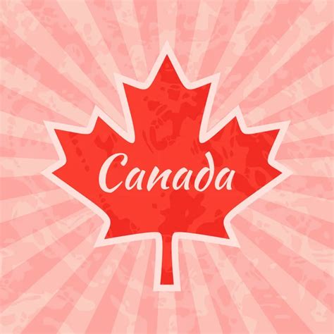 Canada 150 Graphic With Maple Leaf Frame — Stock Vector © Scrapster