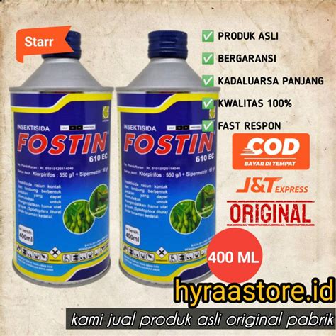 Jual Insektisida Fostin 660ec Kemasan 400ml Shopee Indonesia