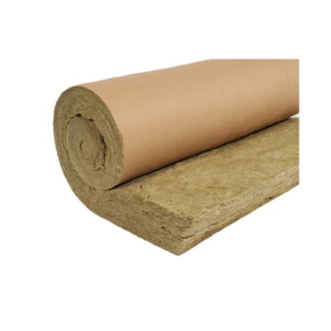 Mm Mineral Wool Acoustic Aerogel Rockwool Aluminium Foil Reinforced