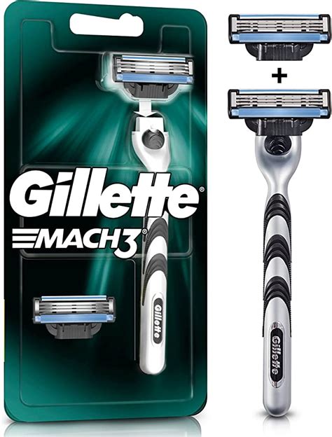 Gillette Mach Rastrillo Para Afeitar Reutilizable Mango