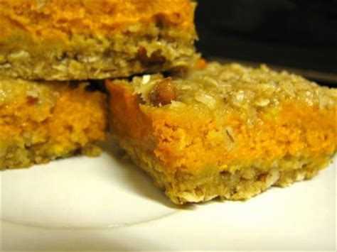 Pumpkin Crunch bars - Eating Richly