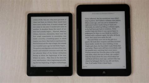 Amazon Kindle Paperwhite Vs B N Nook Glowlight Plus Edition