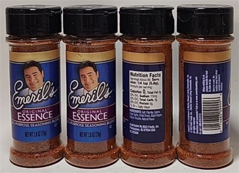 4 Pack Emerils Original Essence All Purpose Seasoning Blend 28oz Bb 72025 Ebay