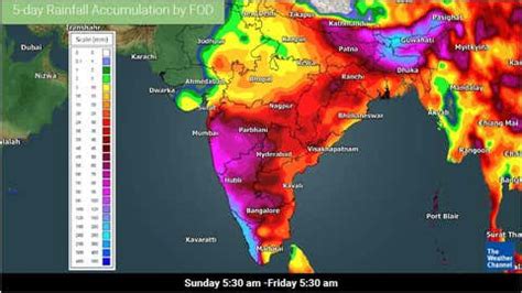 India Weather Forecast Map – Get Map Update