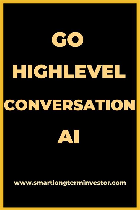 How To Set Up Gohighlevel Conversation Ai In Your Agency Smart Long