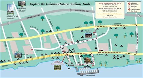 Map Of Lahaina Maui