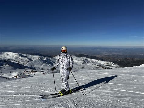 Skiing in Sierra Nevada, the southernmost ski resort in Europe : r/skiing