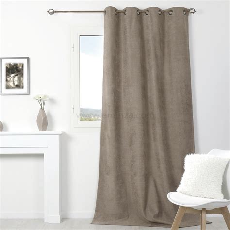 Rideau Occultant Isolant 140 X H260 Cm Alaska Beige Rideau