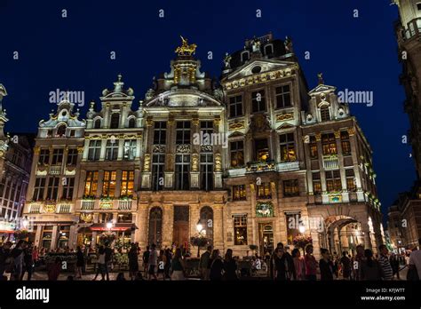 Brussels Belgium August 26 2017 View Of The Grand Place With