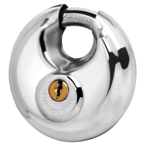 Trixes X2 Heavy Duty Outdoor Security Discus Padlock Lock 70mm Sheds