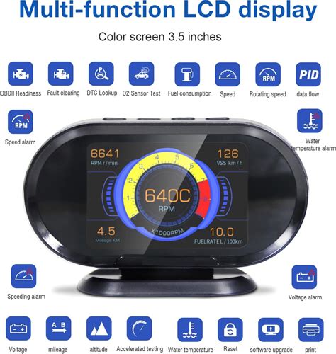 Yovslop Esc Ner Obd Hud Head Up Display En Computadora A Bordo