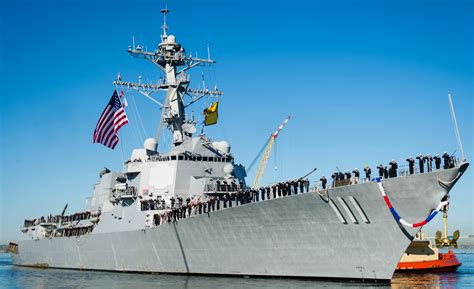 Ddg Uss Spruance Arleigh Burke Class Destroyer Us Navy