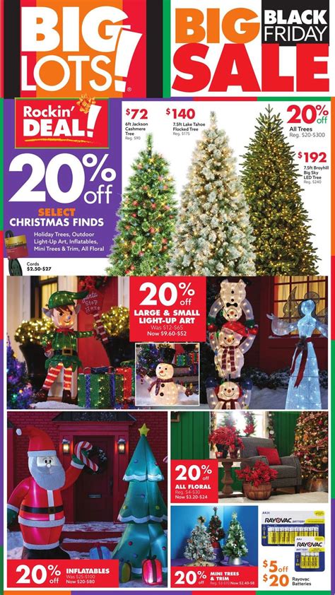 Big Lots Black Friday Weekend 2021 Ad Circular 1113 11282021