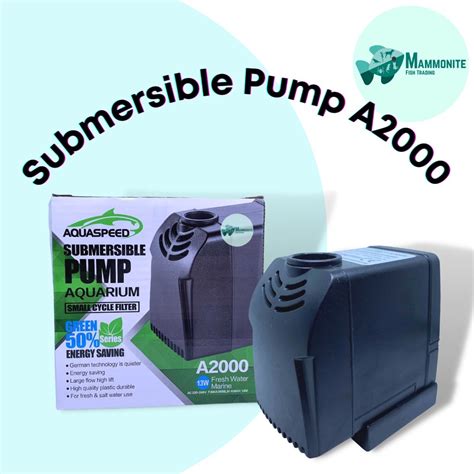 Aquaspeed Submersible Pump A Aquarium Small Cycle Filter Watts