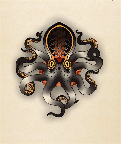 Octopus tattoo design | Octopus tattoo design, Traditional tattoo art ...