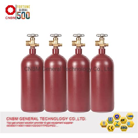 10L 2175psi Pressure DOT 3AA Standard Oxygen Cylinder CO2 Cylinder N2