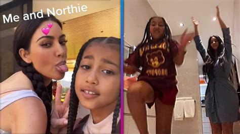 Kim Kardashian And Daughter North Take Over Tiktok Youtube