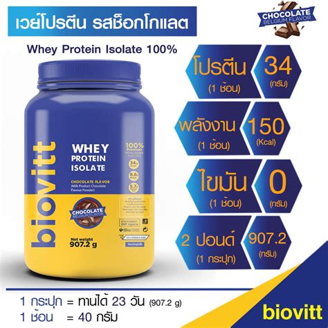 Way Biovitt Isolate Chocolate Flavor