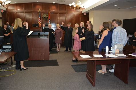 Judges Court Officials Sworn In For Montgomery County 19th Judicial District Photos