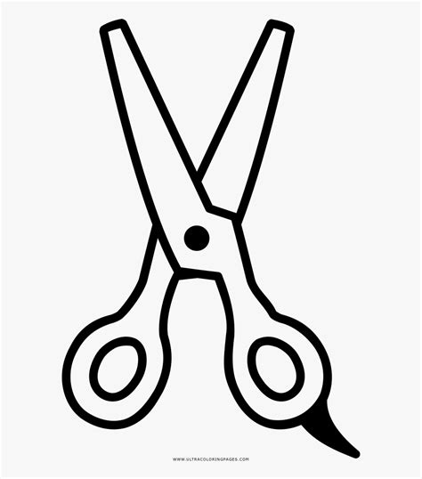 Scissors Coloring Pages Kids