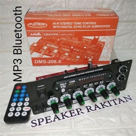 Jual Kit Tone Control Mic Echo Plus Subwoofer Plus Mp Dms X Di