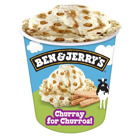 Amazon Ben Jerry S Churray For Churros Cinnamon Ice Cream Pint