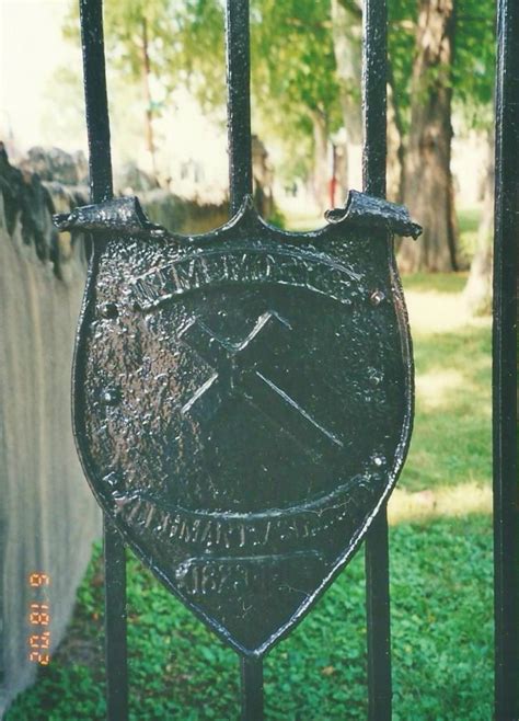 Episcopal Church Of Saint James Kingsessing Churchyard In Philadelphia