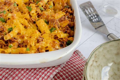 Beef And Macaroni Casserole