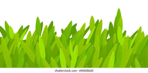 Green Grass Icon Cartoon Illustration Grass Stock Vector Royalty Free