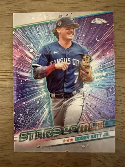 2024 TOPPS SERIES 1 Bobby Witt Jr Royals CROMATO Stars Of MLB CSMLB