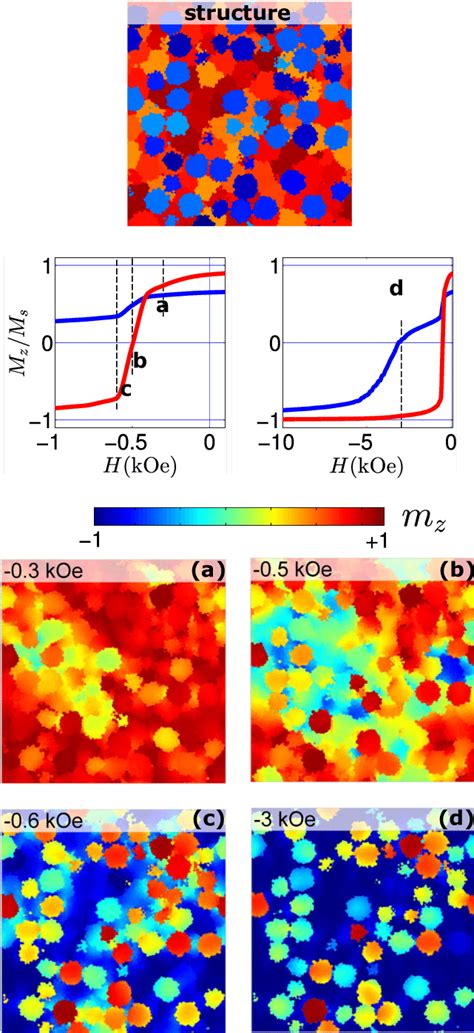 Color Online Magnetization Reversal Process For The Composite With Download Scientific