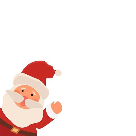 Ilustraci N De Vector De Fondo De Santa Claus Vector Premium