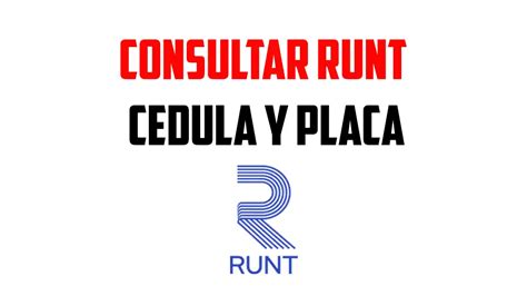 Consultar Runt Por Placa Y C Dula Soat Tecnomec Nica Comparendos E