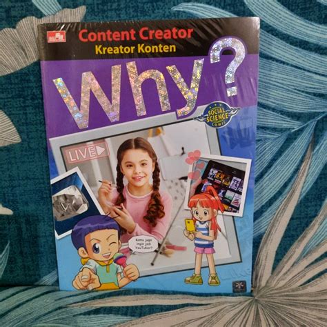 Jual Why Content Creator Kreator Konten Buku Komik Edukasi Science Anak