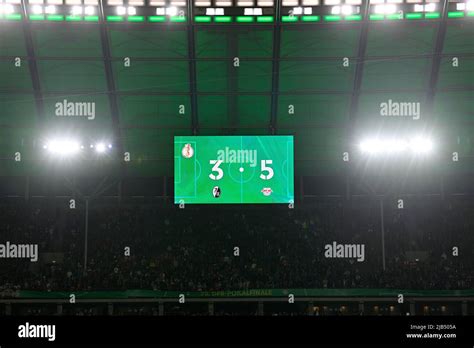 Scoreboard Final Score Sc Freiburg Vs Rb Leipzig After Extra Time