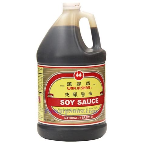 Wan Ja Shan Regular Soy Sauce 1 Gallon