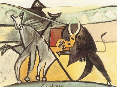 1934 Courses De Taureaux Corrida 1 — Pablo Picasso 1881 1973 Period Of Creation 1931 1942