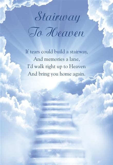 Graveside Bereavement Memorial Cards B Variety You Choose Heaven