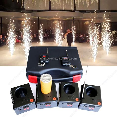 Indoor Effect Wireless Remote Control Fire Stage Fountain Fireworks