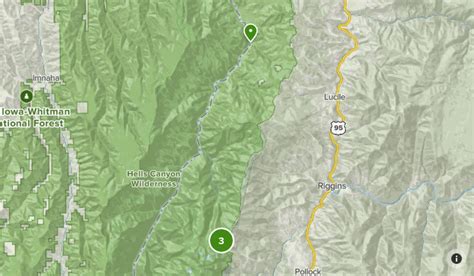 nez perce nf list alltrails