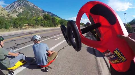 Racing Toy Cars Down Steepest Hill 40 Mph Wheel Comes Off Youtube