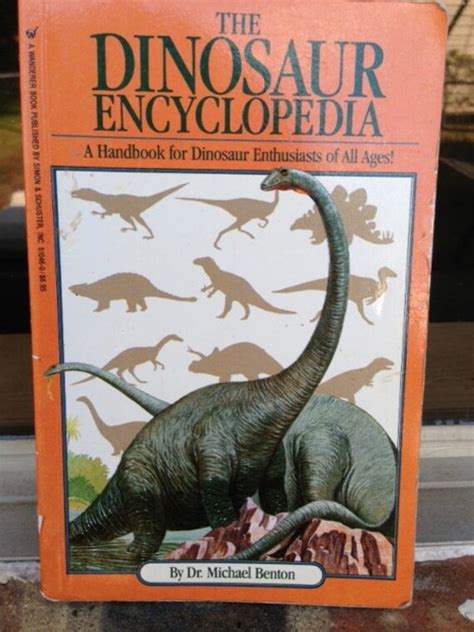 Vintage Book The Dinosaur Encyclopedia Vk210 By Patspaints