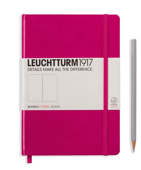 Leuchtturm1917 Medium A5 Hardcover Notebook Berry The Hamilton