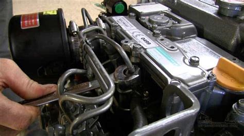 How To Bleed A Diesel Engine Marine Diesel Engines Part 7