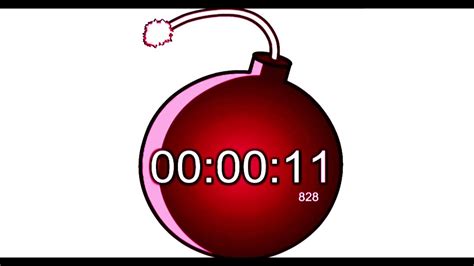 Bomb Countdown 60 Sec Part 13 Timer Countdown Final Explosion Clock