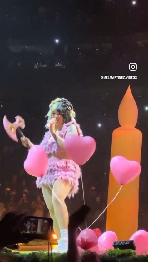 Melanie Martinez Performing Pity Party In Seattle For The Trilogy Tour💘🎉 In 2024 Melanie